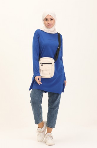 Basic Viscose Tunic 2758-09 Saxe 2758-09