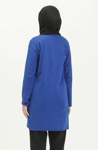 Basic Viscose Tunic 2759-04 Saxe 2759-04