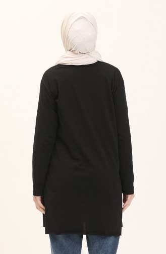 Basic-Viskose-Tunika 2759-08 Schwarz 2759-08