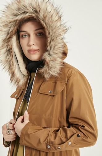 Tan Winter Coat 13832