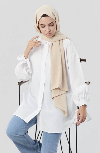 Buttoned Shirt Tunic 10811-01 white 10811-01