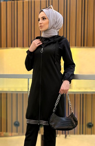 Black Gilet 11351-03