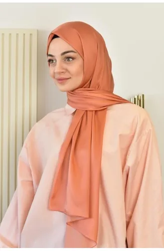 شال لون مشمشي 000060-23