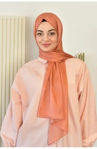 شال لون مشمشي 000060-23