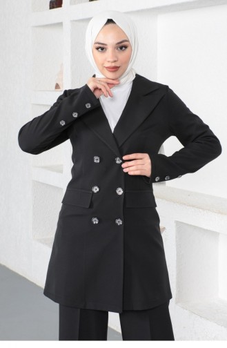 Ceketli Takım Siyah 19005
