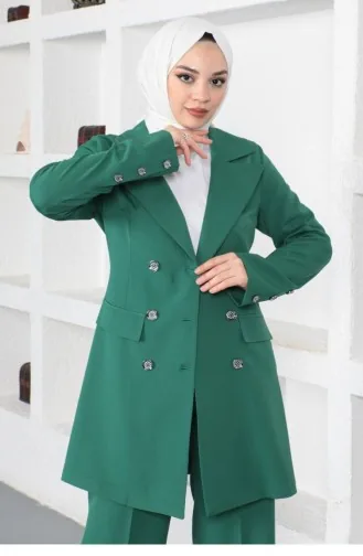 Emerald Green Suit 14117