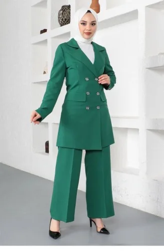 Emerald Green Suit 14117