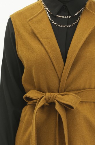 Oil Green Gilet 2573-01