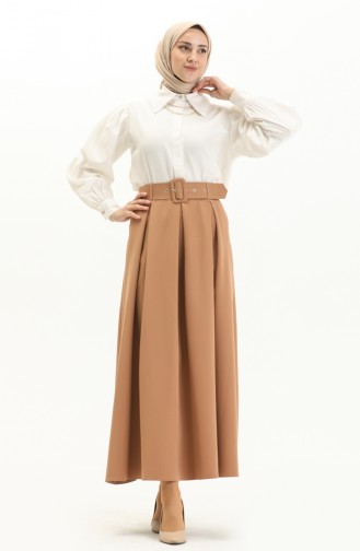 Beige Skirt 5053NRS.BEJ