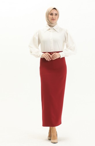 Claret Red Skirt 5052NRS.BRD