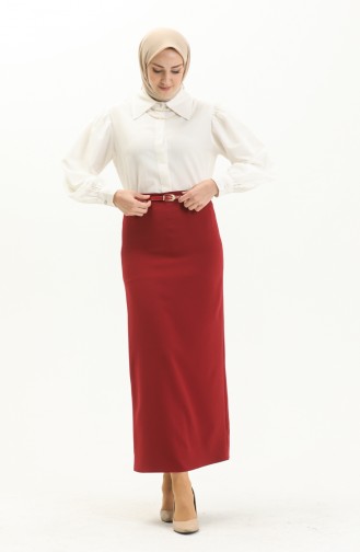 Claret Red Skirt 5052NRS.BRD