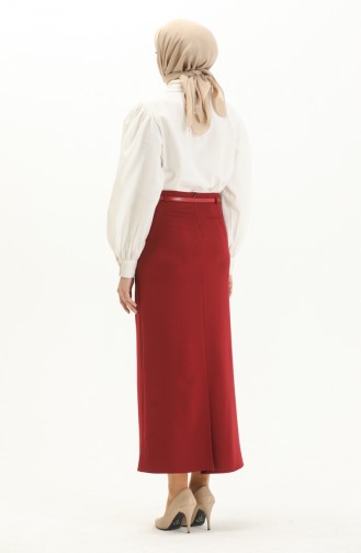 Claret Red Skirt 5052NRS.BRD