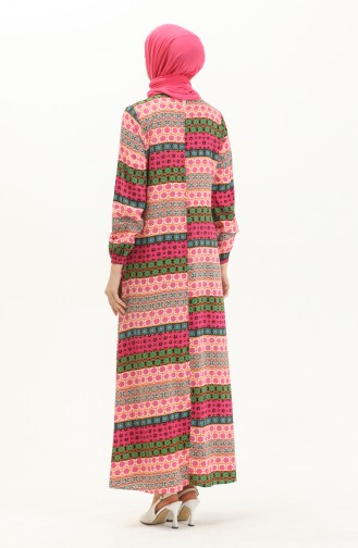 Fuchsia Hijab Dress 0281SGS.FSY