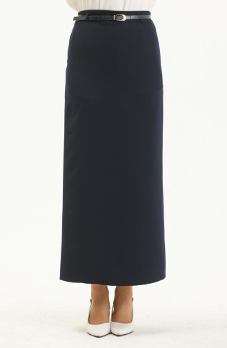 Navy Blue Skirt 5052NRS.LCV