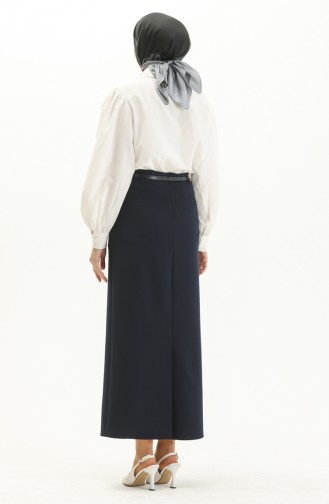 Navy Blue Skirt 5052NRS.LCV