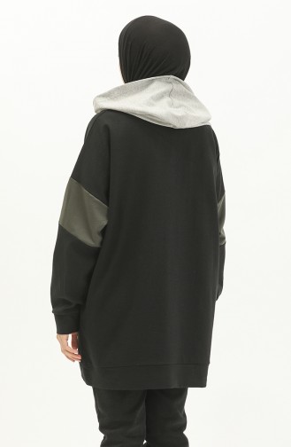 Kangaroo Pocket Sweatshirt 99256-01 Black 99256-01