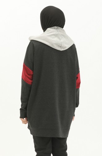 Kangaroo Pocket Sweatshirt 99256-04 Anthracite 99256-04