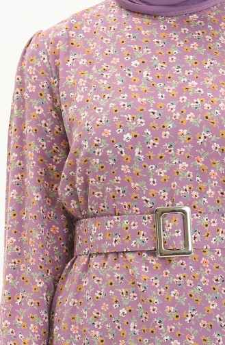 Lilac İslamitische Jurk 2440-02