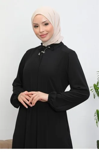 Schwarz Abayas 6300