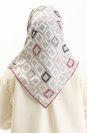 Minelli Soft Scarf 111242-10 Gray Plum 111242-10