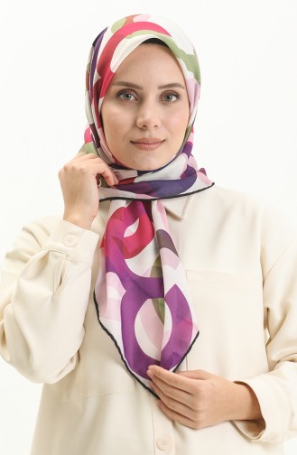 Purple Hoofddoek 111277-02