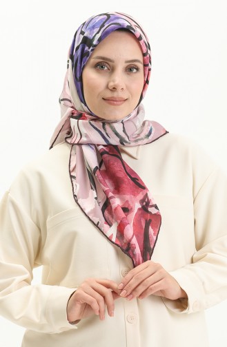 Minelli Soft Scarf 11170-07 Plum Powder 11170-07