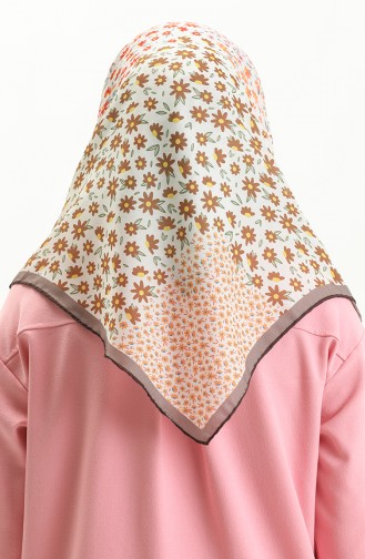 Minelli Soft Scarf 2023-03 Smoke Colored Brown 2023-03