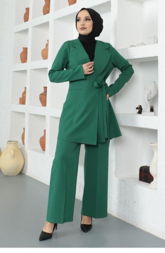 Ensemble Vert emeraude 14124