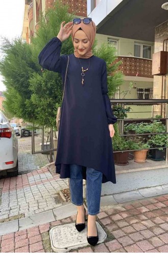 تونيك أزرق كحلي 0119SGS.LCV