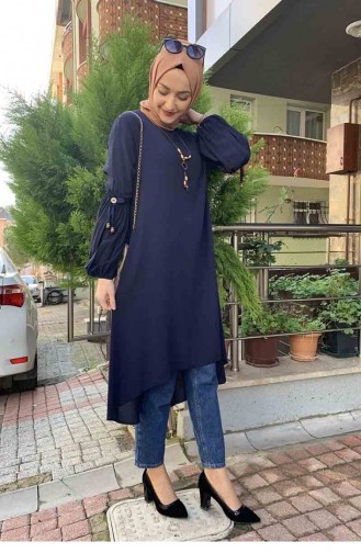 تونيك أزرق كحلي 0119SGS.LCV