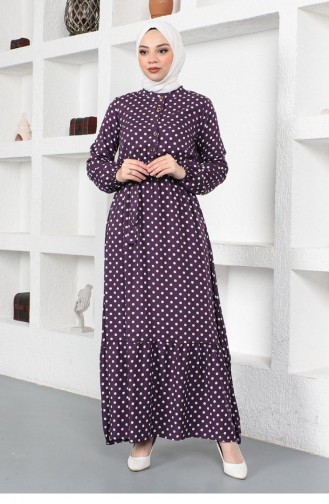 Lila Hijab Kleider 0275SGS.LLA