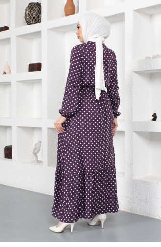 Lila Hijab Kleider 0275SGS.LLA