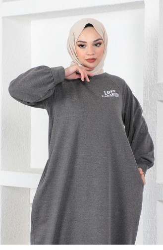 Anthracite Hijab Dress 2040MG.ANT