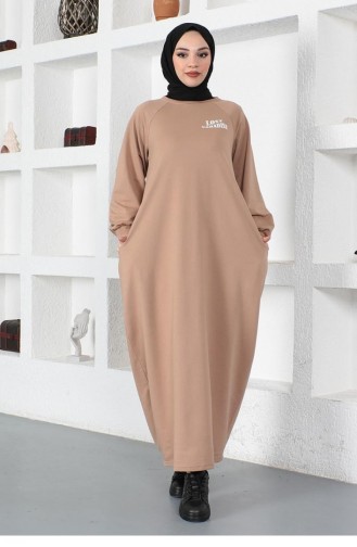 Şalvar Model Salaş Elbise Vizon