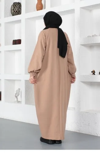 Shalwar Model Loose Dress Mink 2040MG.VZN