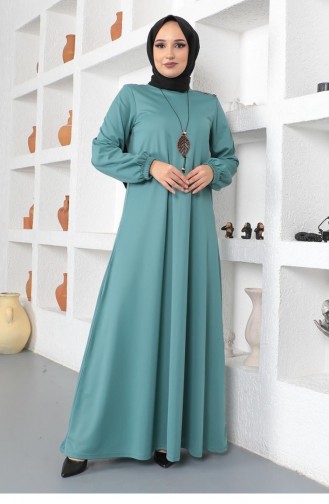 Minzengrün Hijab Kleider 2041MG.MNT