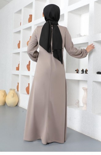 Nerz Hijab Kleider 2041MG.VZN