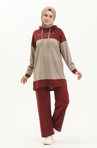 Claret Red Suit 2031MG.BRD