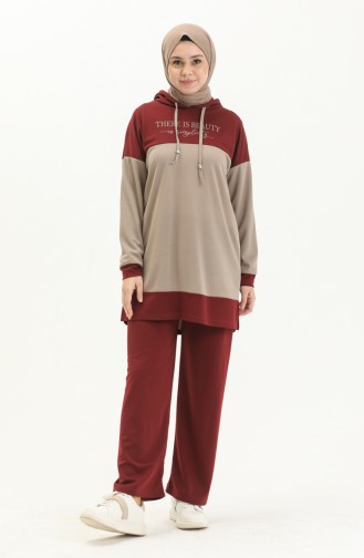 Claret Red Suit 2031MG.BRD