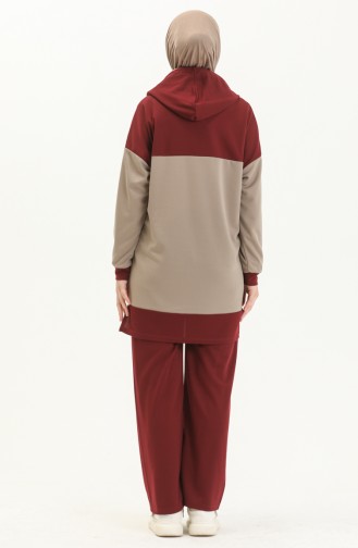 Claret Red Suit 2031MG.BRD