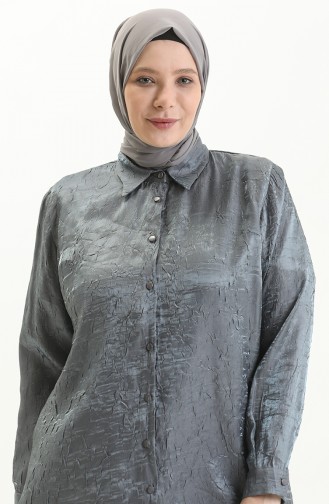 Chemise Grande Taille 3612-02 Gris 3612-02