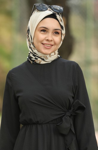 فستان أسود 4357