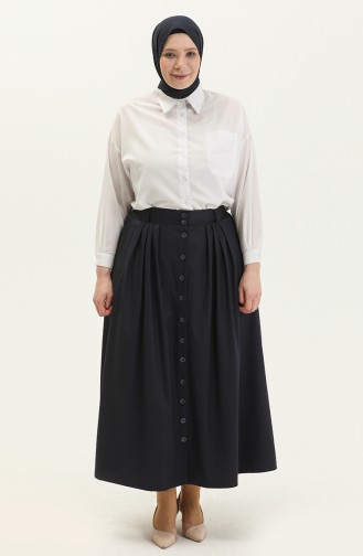 Navy Blue Rok 102022191ETK-02