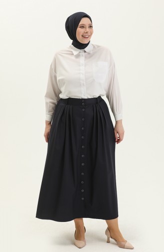 Navy Blue Rok 102022191ETK-02