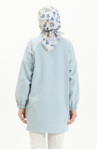 Ice Blue Overhemdblouse 15063-02