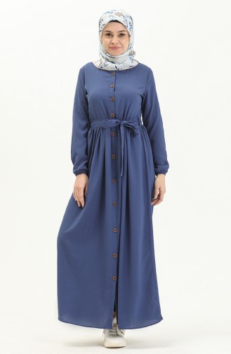 Indigo Hijab Kleider 2610