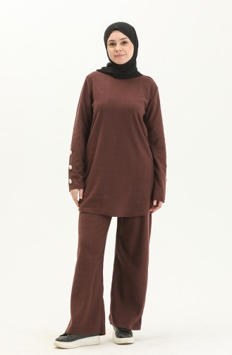 Vanessa İkili Takım 430 Kahve