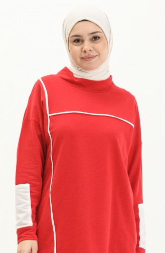 Lenora Biyeli Takım 432 Kırmızı