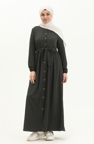 Schwarz Hijab Kleider 1567