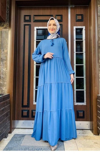 Indigo Hijab Kleider 0229SGS.ING